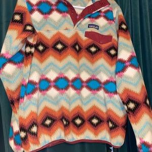 RARE Patagonia Aztec Crew Neck